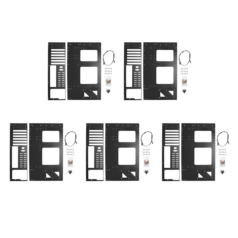 Gpu Mining Rig Frame 8 Gpu - Rangka Penambangan 5X yang Elegan, Braket