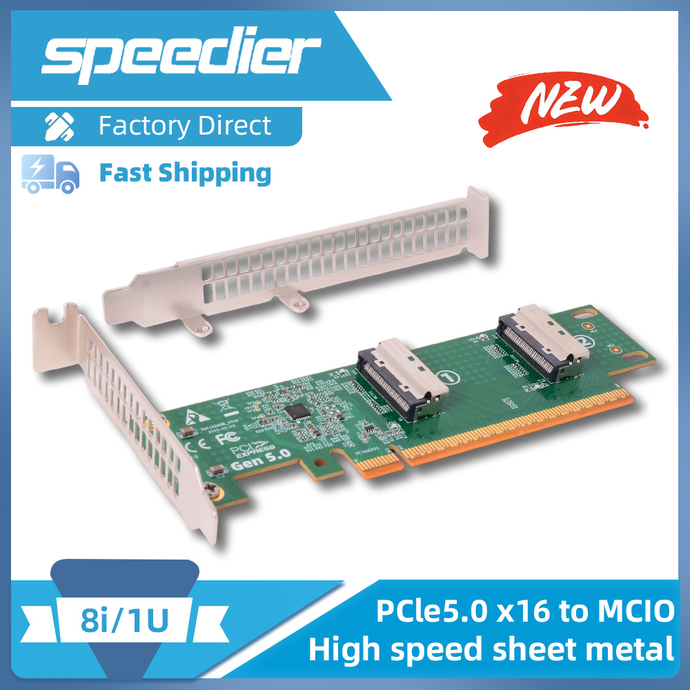 Pcie 5.0 Gpu Riser Cable - Kartu Adaptor PCIe 5.0 X16 Tinggi