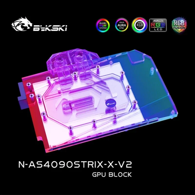 Blok GPU Bykski untuk Kartu Gr - Rtx 4090 Water Block ulasan dan harga